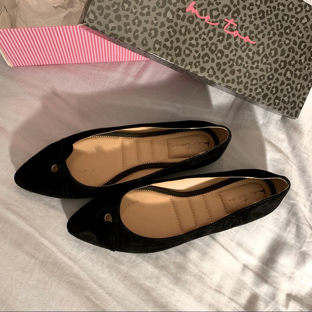 me Too Alondra suede - black size 8 M